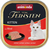 Animonda Mokra mačja hrana Vom Feinsten - Kitten, 100 g - Govedina