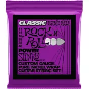 Ernie Ball 2250 Power Slinky Classic Rock N Roll Pure Nickel Warp žice za elektricnu gitaru