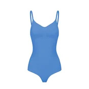 cfab Oblikovanje postave Sculpting Shapewear mit String cijansko modra