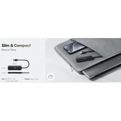 Cudy UH40A HUB 4 USB3.0 4-port, storage speed 5Gbps, black (alt. UHB-U3P4-03)