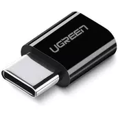 UGREEN Adapter USB Tip C na Mikro US157/ Crni