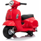 Elektricni motocikl Vespa GTS, crveni, sa pomocnim kotacima, Licenca, Baterija 6V, 30W