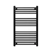 Ravni radiator za sušenje brisač 1000x600 mm črn