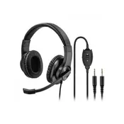 HAMA Žicne slušalice HS-P300 (Crne) 2 x 3.5mm, 20Hz - 20KHz, 100dB, 40mm