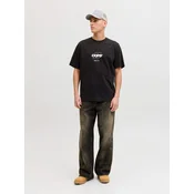 Jack & Jones Majica Club 12289868 Črna Relaxed Fit