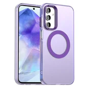Hibridni ovitek Techsuit CandyCase MagSafe za Samsung Galaxy A55 - purple