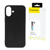 WOZINSKY Etui pokrovček za Samsung Galaxy S24 FE Liquid Silicone Case MagSafe - črn