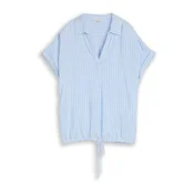 TOM TAILOR Bluza svetlo modra/bela
