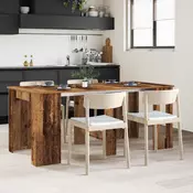 Vidaxl Jedilna miza 180 x 85 x 75 cm Inženirski les Star les