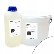shumee Visoko zmogljiva protikorozijska epoksi barva Bela kovinska terasa garaža 2 kg