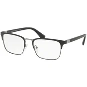Prada PR54TV 1BO1O1 L (57) Črna/Kristalna