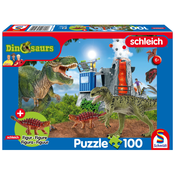 Schmidt - Puzzle Dinosauri iz prapovijesti - 100 dijelova