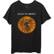 Alice In Chains Circle Sun Vintage Black 2XL Majica
