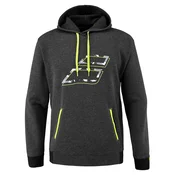 Moški pulover Babolat  Aero Hood Sweat Black Heather M