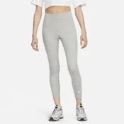Nike Classic Womens High-Waisted 7/8 Leggings - Grey - Cotton/Polyester/Elastane