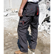 Delovne hlače Work Guard Technical Result sive/črne/rdeče