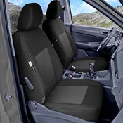 Tailored car seat covers VW Caddy 2021- (front passenger, fixed seat with table)
