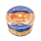 DVD-R Verbatim 16x 1/50 MATT SILVER AZO/WRAP