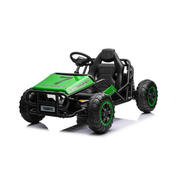 BENEO električna gokart SPORT-KART 24V (EVA kolesa, usnjeno sedež, 2 x 50W motor), zeleni