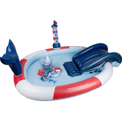 Swim Essentials Adventure Pool Red White Whale