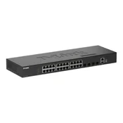 D-Link DGS-1530-28 Smart Managed Switch 24x Gigabit Ethernet 4x 10G SFP+ 1x USB 2.0 1x console port