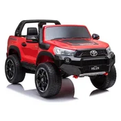 Licenciran avto na akumulator Toyota Hilux 4x4 - dvosed - rdeč/lakiran