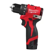 Milwaukee M12 BLDDRC-202C Kompaktni brezkrtačni vrtalnik - Akumulatorsko - 12 V - Da - Da