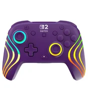 Brezžični RGB-krmilnik Turtle Beach Afterglow Wave - vijoličen (SWITCH2)