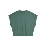 Bershka Majica žad/bela