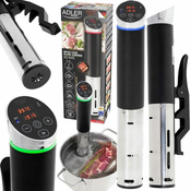 Adler 1000W sous vide palični kuhalnik za počasno kuhanje obtočna črpalka LCD