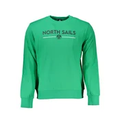 NORTH SAILS GREEN MEN'S ZIPLESS SWEATSHIRT