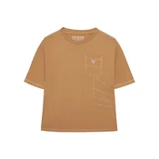 Guess Majica L6RI07 K8HM4 Bež Regular Fit
