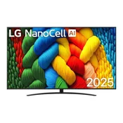 LG TV 86NANO81A3A 86 LED UHD, Smart, Nano Cell