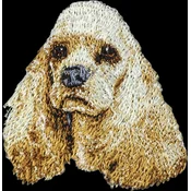 shumee Ameriški koker španjel - našitek v obliki psa, vezeni našitek, edinstvena dekoracija nahrbtnika znamke Art-Dog
