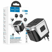 hoco. Punjač kučni, univerzalni, EU/UK/US/AU, 2 x USB,2.4 A - AC5 Level 23651