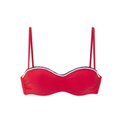 s.Oliver Bikini zgornji del rdeča/črna/bela
