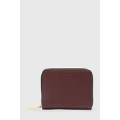 Usnjena denarnica AllSaints LENA HEX