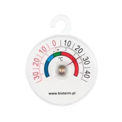 Hladilniški termometer okrogel plastični s premerom 5 cm