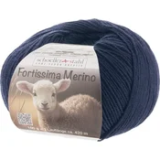 Schoeller + Stahl Fortissima Merino 93042-04 Night Blue Pletilna preja