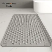 Farleenhomes Prostirka za kupatilo, 58x88cm, Siva