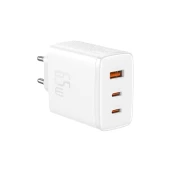 Baseus Wall charger OS-Cube Pro 2xUSB-C + USB, 65W (white)