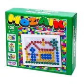 Mozaik sestavljanka, komplet s 120 koščki