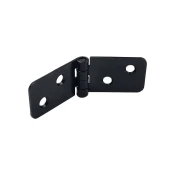 Vješanje traka zaokrugleno crno 20x60x1,2mm. Crna