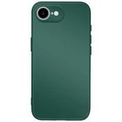 AVIZAR Soft-Touch silikonski ovitek Fast Cover za iPhone 17e, Temno zelena, (5000274072)