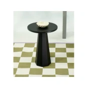 Hanah Home Pomocni stolic Lilyum 47, 35x47x35 cm, Crni