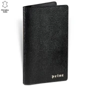 Princ Leather Futrola za mobilni i novčanik Luxury, Crna