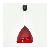 Luster na sajli FLASH 1xE27/60W/230V crvena