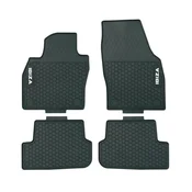 Schweizer Tipske gumene patosnice za Seat Ibiza 2017, Crne