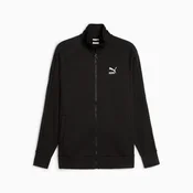 PUMA T7 Mens Track Jacket, Black