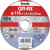 KWB set reznih ploca za metal, 115x1,0 mm, 10/1 (49711921)